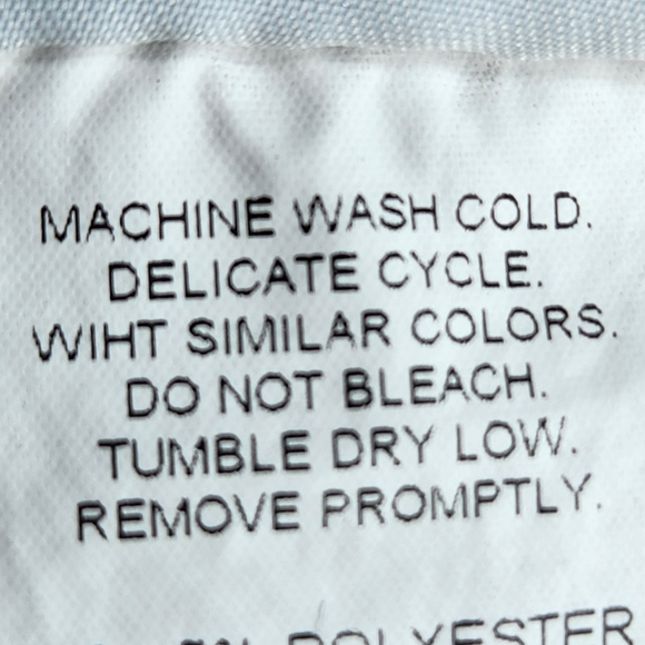 Bon Worth Black w/ White Butterfly Embroidered Graphic Short Sleeve Top Medium - Picture 10 of 10